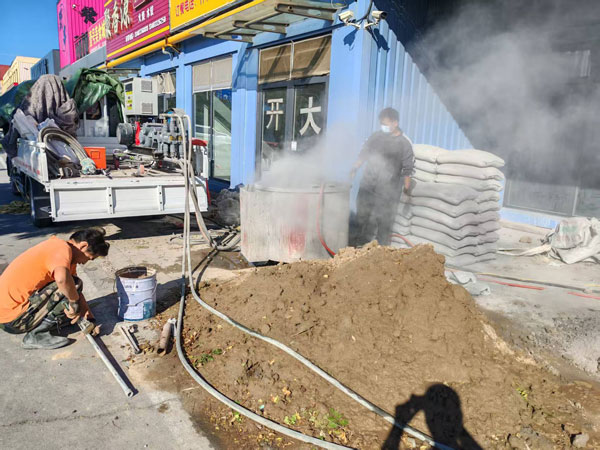 右江顶管注浆加固